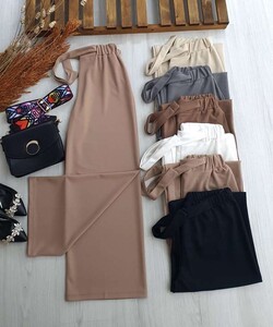  - BOL PAÇA BELİ LASTİKLİ PANTOLON A9-3-A9-4-6023-22-TAŞ