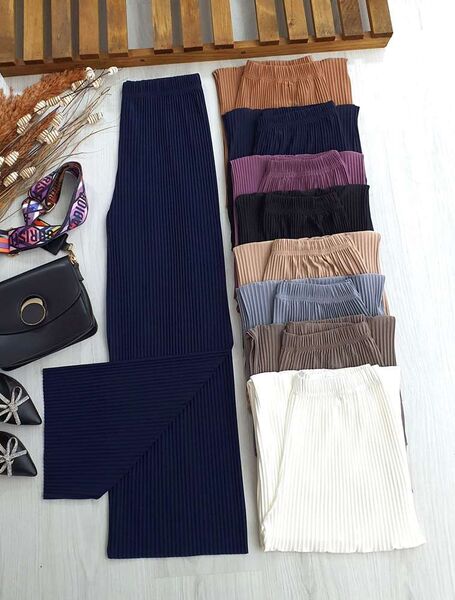 KANES PİLİSELİ SANDY PANTOLON A5-3-6028-12-LACİVERT