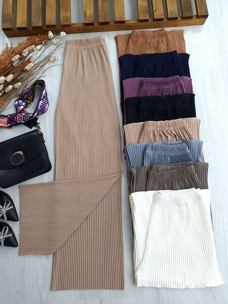 KANES PİLİSELİ SANDY PANTOLON A5-3-6028-34-BEJ