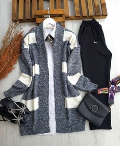  - LRESİ KILÇILLI TRİKO HIRKA A6-5-3125-10-MAVİ