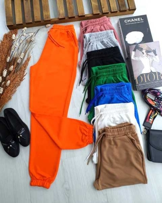  - SORİN CEPLİ BELİ BAĞCIKLI PANTOLON B11-1- 6025-15-ORANJ